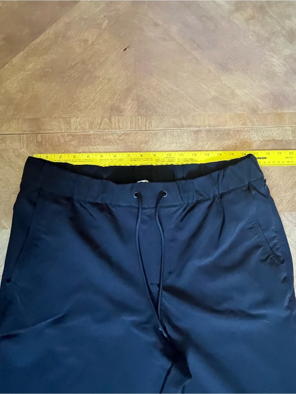 π€ Old Navy Black Slim Jogger Menβs L | Zip Pocket | Ribbed Cuff | Clean - Picture 7 of 11